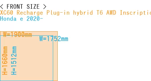 #XC60 Recharge Plug-in hybrid T6 AWD Inscription 2022- + Honda e 2020-